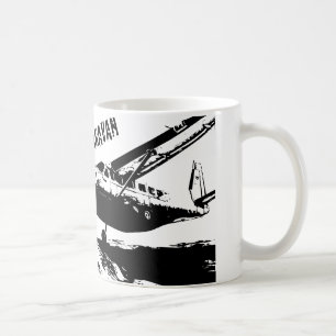 mok "I FLY A CARAVAN" koffie