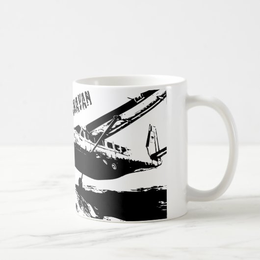 mok "I FLY A CARAVAN" koffie (Rechts)