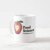 mok "I Heart Food Science" (Voorkant links)
