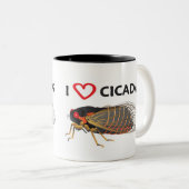 mok "I Love Cicada" (Voorkant rechts)