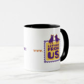 mok "I Support Animal Welfare" (Voorkant rechts)