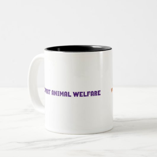 mok "I Support Animal Welfare" (Voorkant links)