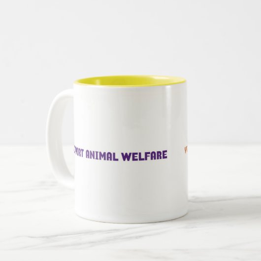 mok "I Support Animal Welfare" (Voorkant links)