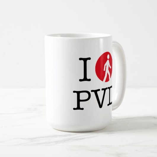 mok "I Walk Providence" (Voorkant rechts)