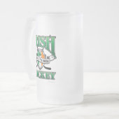 Mok Iers Hockey Frosted Glass Beer (Voorkant links)