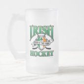Mok Iers Hockey Frosted Glass Beer (Links)