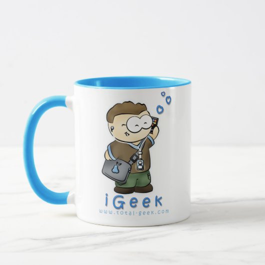mok iGeek boy-koffie (Links)
