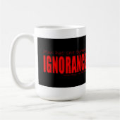 Mok: Ignorance Koffiemok (Links)