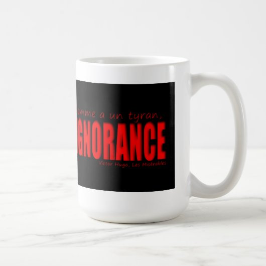 Mok: Ignorance Koffiemok (Rechts)