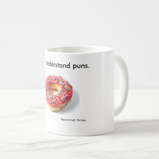 Mok "Ik begrijp geen puns" (Voorkant rechts)