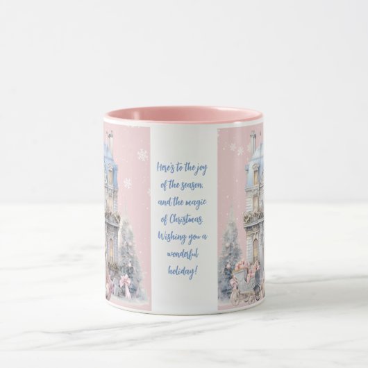 Mok Ik droom van een roze kerst Mok (Midden)