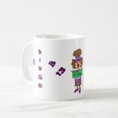 Mok/Ik hou van bingo Koffiemok (Voorkant links)