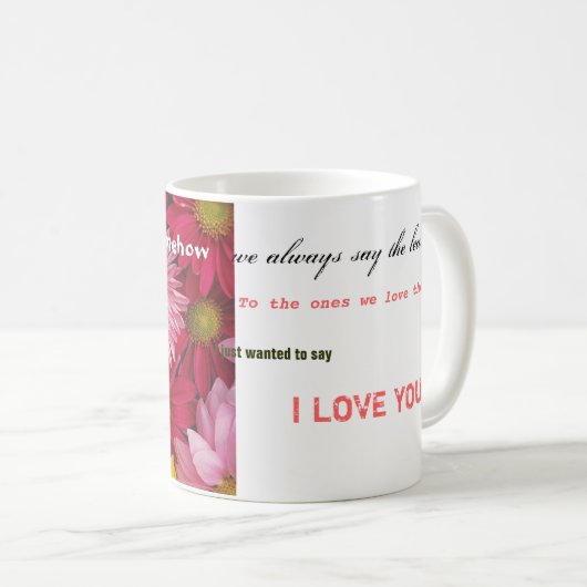 mok "Ik hou van je" (Voorkant rechts)