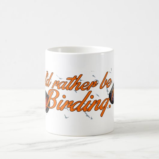 mok "Ik zou liever Birding" zijn (Center)