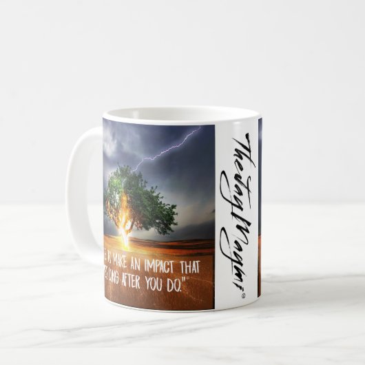 mok "Impact" koffie (Voorkant links)