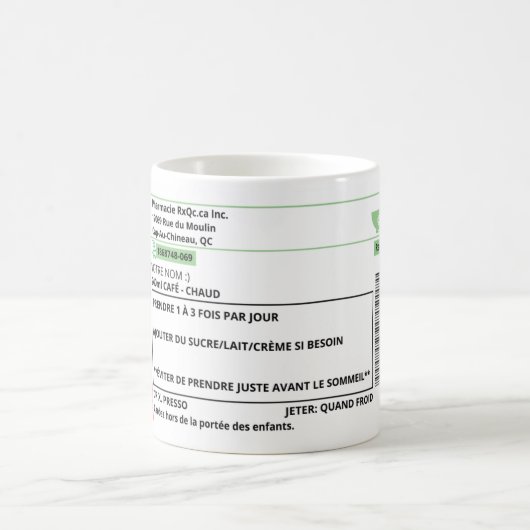 Mok in café personnalisé Coffee (Center)