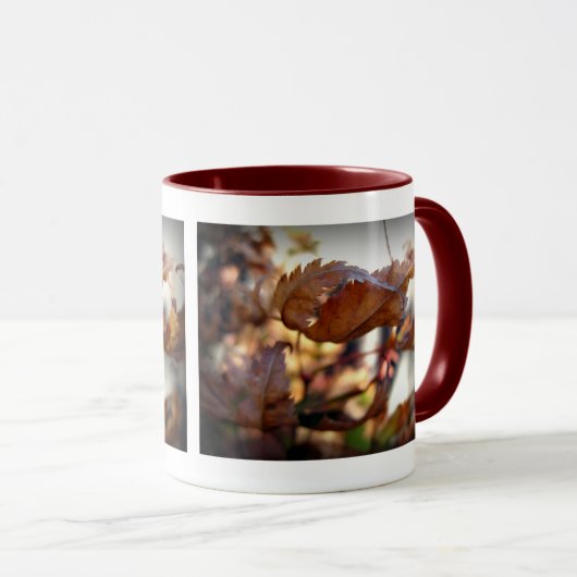 Mok in de herfst Leaf (Voorkant rechts)