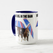 Mok in de regen (Voorkant links)