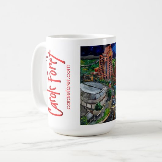 Mok in het centrum van Huntsville (Voorkant links)