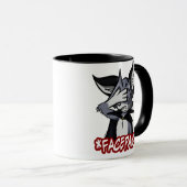 Mok in het gezicht (Voorkant rechts)