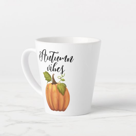 Mok in het najaar van Vibes Latte (Linkerhoek)