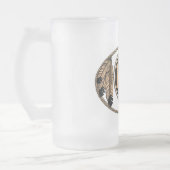 Mok in het wild van Wolf Beer Art Stein Mok (Links)