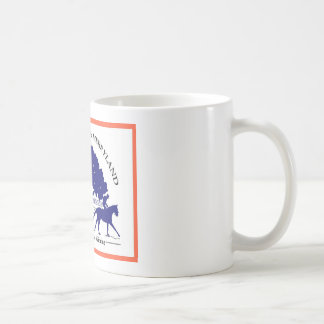 Mok in kleur Land Life en Merryland logo
