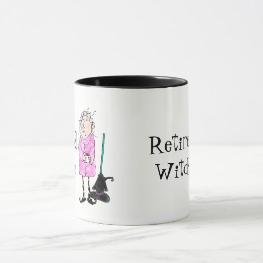 Mok in ruste Witch Halloween (Midden)