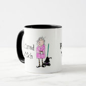 Mok in ruste Witch Halloween (Voorkant links)