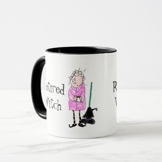 Mok in ruste Witch Halloween (Voorkant links)