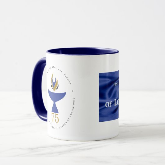 Mok in twee kleuren (Voorkant links)