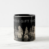 Mok in zwart-wit. (Center)