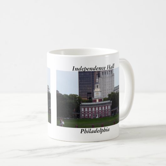 Mok Independence Hall Philadelphia (Voorkant rechts)