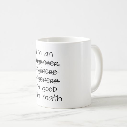 Mok ingenieur (Voorkant rechts)