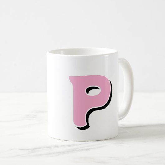 Mok initiaal (Voorkant rechts)