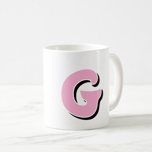 Mok initiaal (Voorkant rechts)