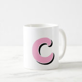 Mok initiaal (Voorkant rechts)