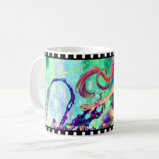 Mok inktmeisje (Voorkant links)