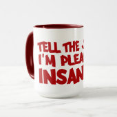 MOK INSANITEIT PLEA - kies stijl en kleur (Voorkant links)