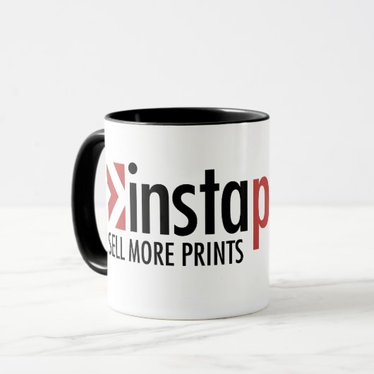 Mok Instaprofs - Grote Logo (Voorkant links)