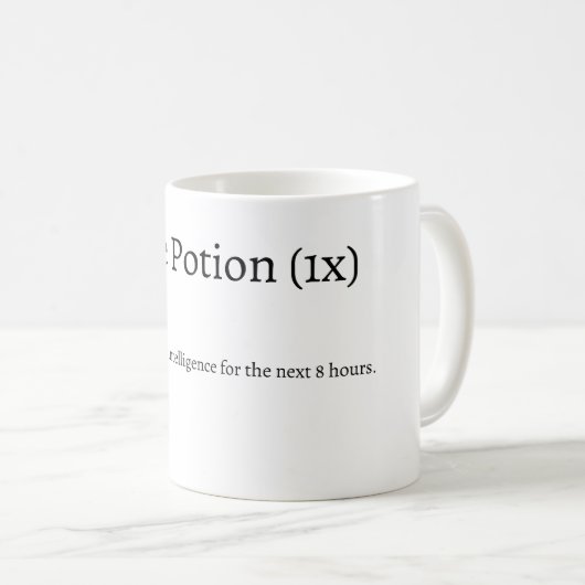 Mok Intelligence Potion (Voorkant rechts)