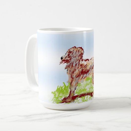 Mok: Irish Setter Koffiemok (Voorkant links)
