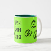 Mok Irish Sport Horse Coffee (Voorkant rechts)