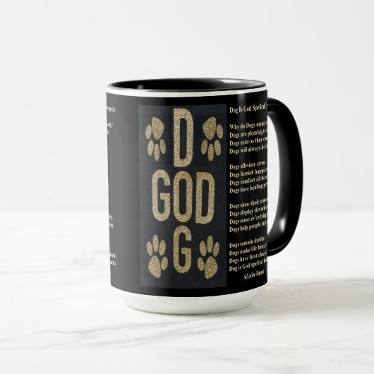 Mok is een god die achterstevoren gespeld is (Voorkant rechts)