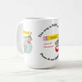 Mok is geen orphan alstublieft geen aap (Voorkant links)