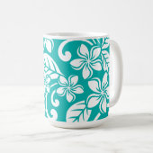 MOK ISLAND PLUMERIA (TURQUOISE) (Voorkant rechts)