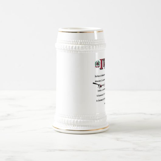 Mok Italiaanse bier (Center)