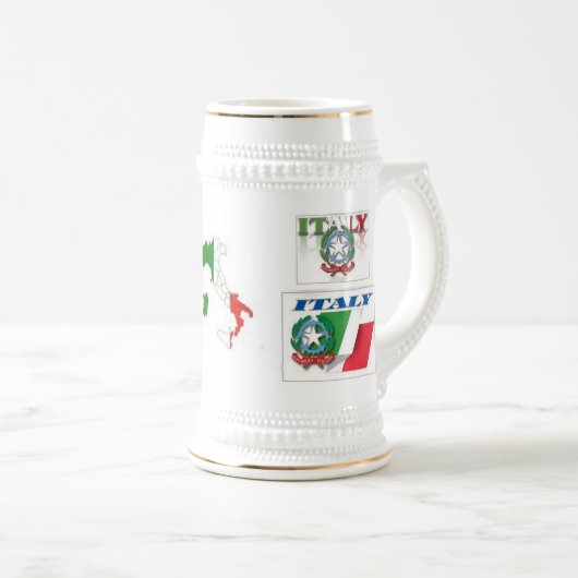 Mok Italiaanse bier (Voorkant rechts)