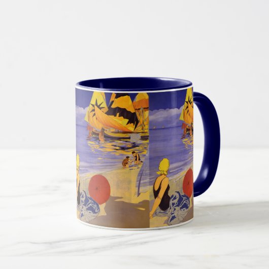 Mok  Italië in de oceaan (Voorkant rechts)