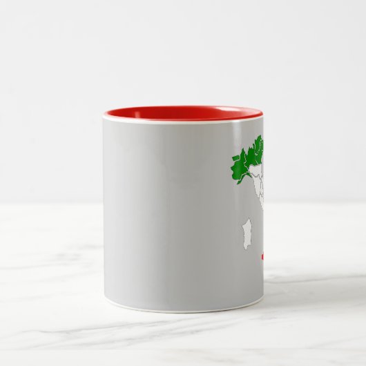 Mok Italië kaart (Center)